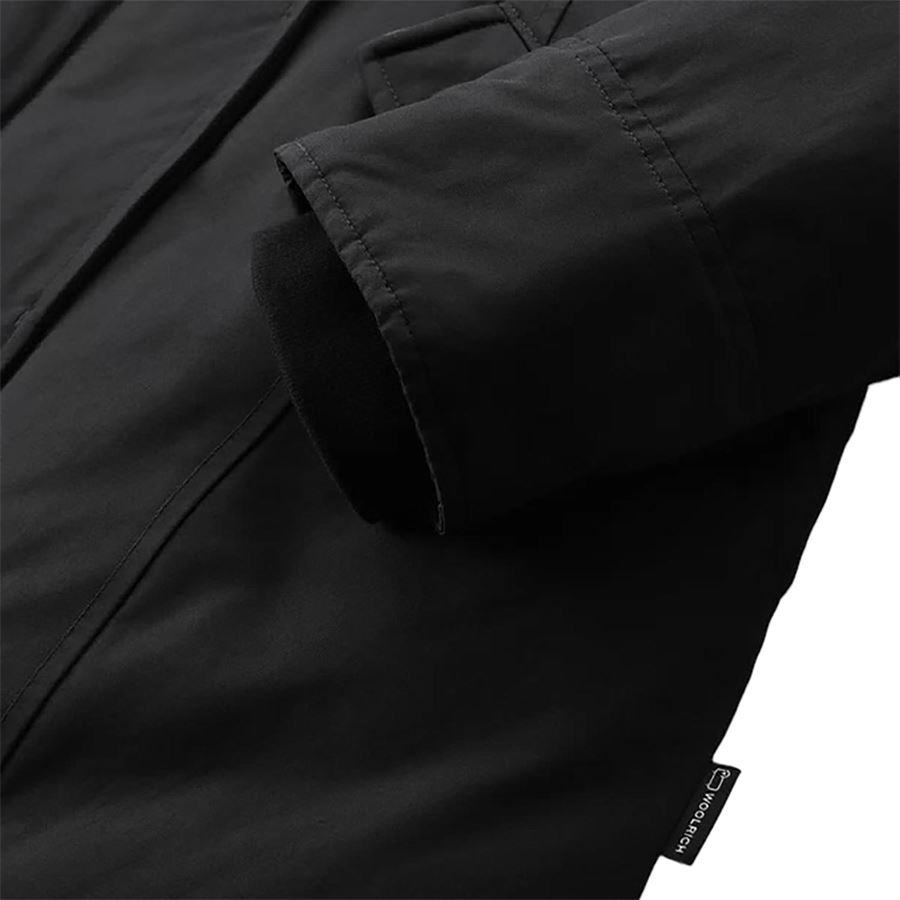 Arctic Parka in Ramar Cloth con pelliccia removibile Woolrich | CFWWOU0538BLK